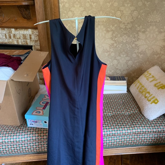 Vince cami to poly swing dress. Worn once. - Picture 5 of 6